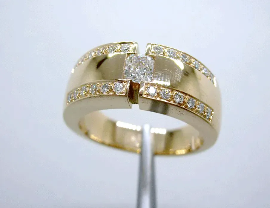 Bague diamants